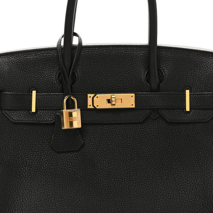 Hermes Togo BIRKIN 30 Black 8 of 10