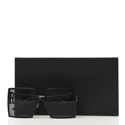 Christian Dior Square 30 Montaigne Sunglasses Black 7 of 7