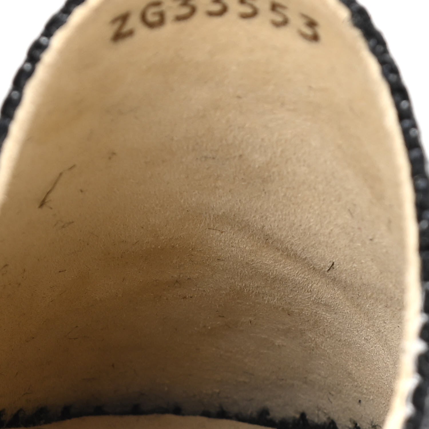 Chanel Tweed CC Slip On Espadrilles 37 Black Silver 13 of 15