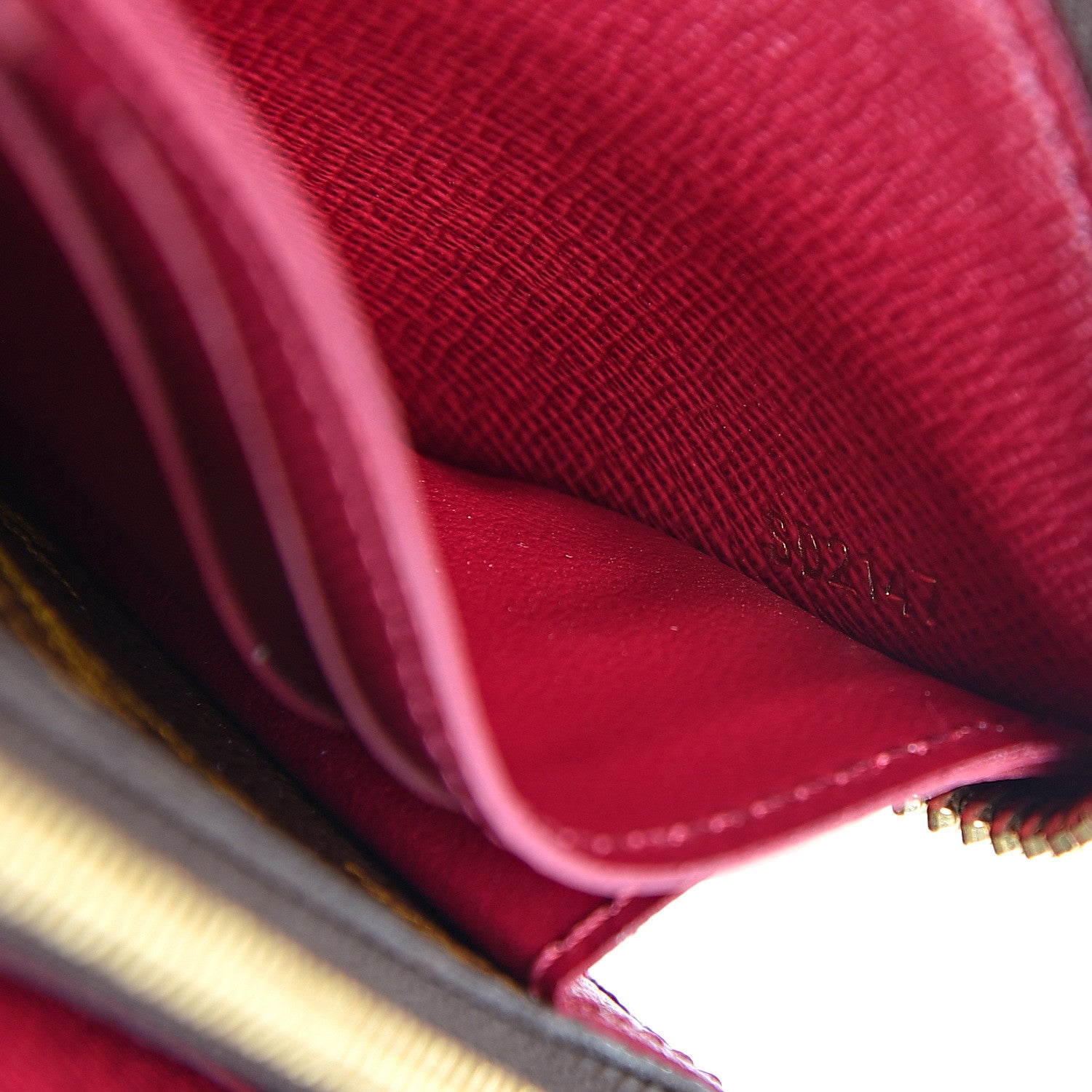 Louis Vuitton Monogram Clemence Wallet Fuchsia 6 of 8