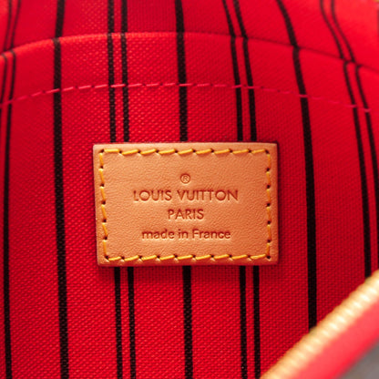 Louis Vuitton Monogram Neverfull MM GM Pochette Cherry 6 of 8