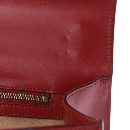 Gucci Guccissima Medium Padlock Shoulder Bag Hibiscus Red 8 of 11