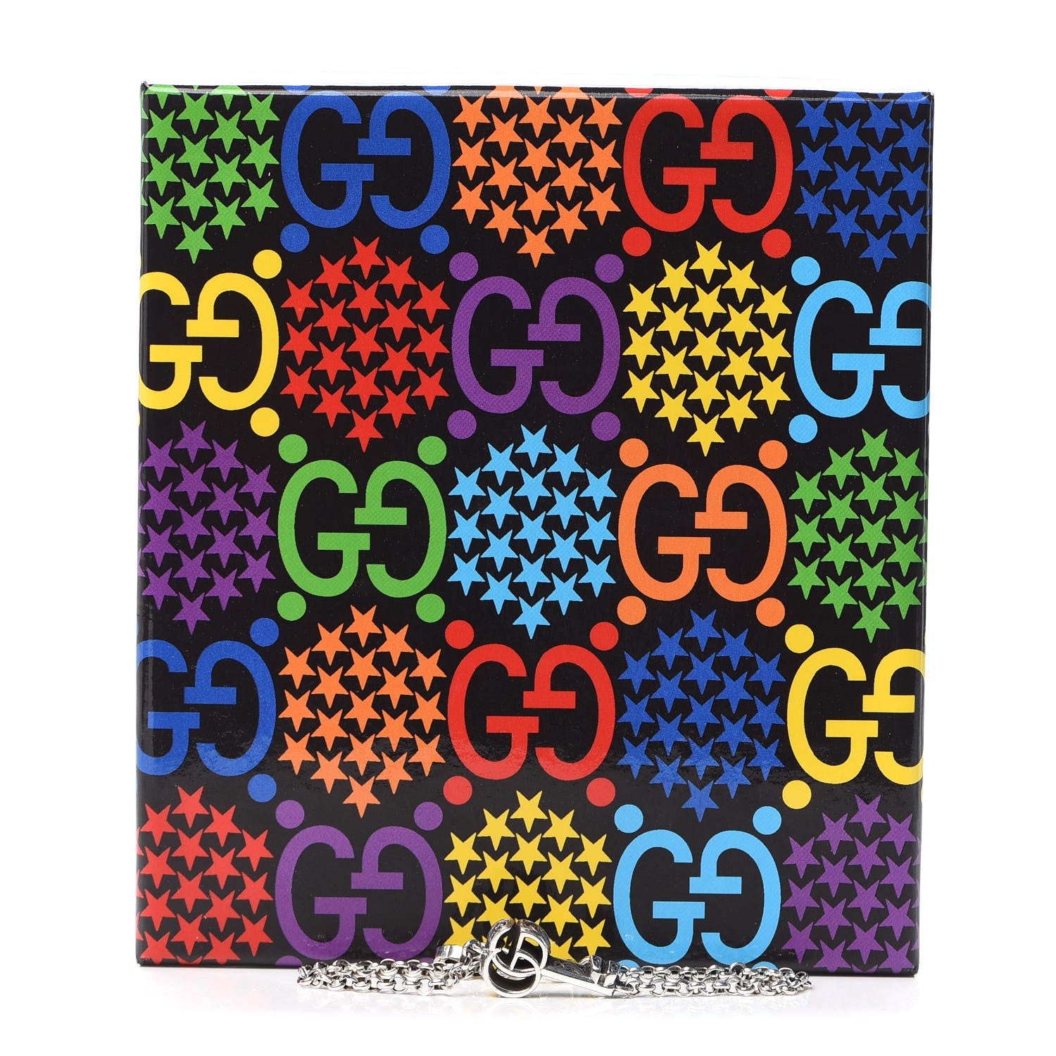 Gucci Sterling Silver Double G Key Bracelet 6 of 6