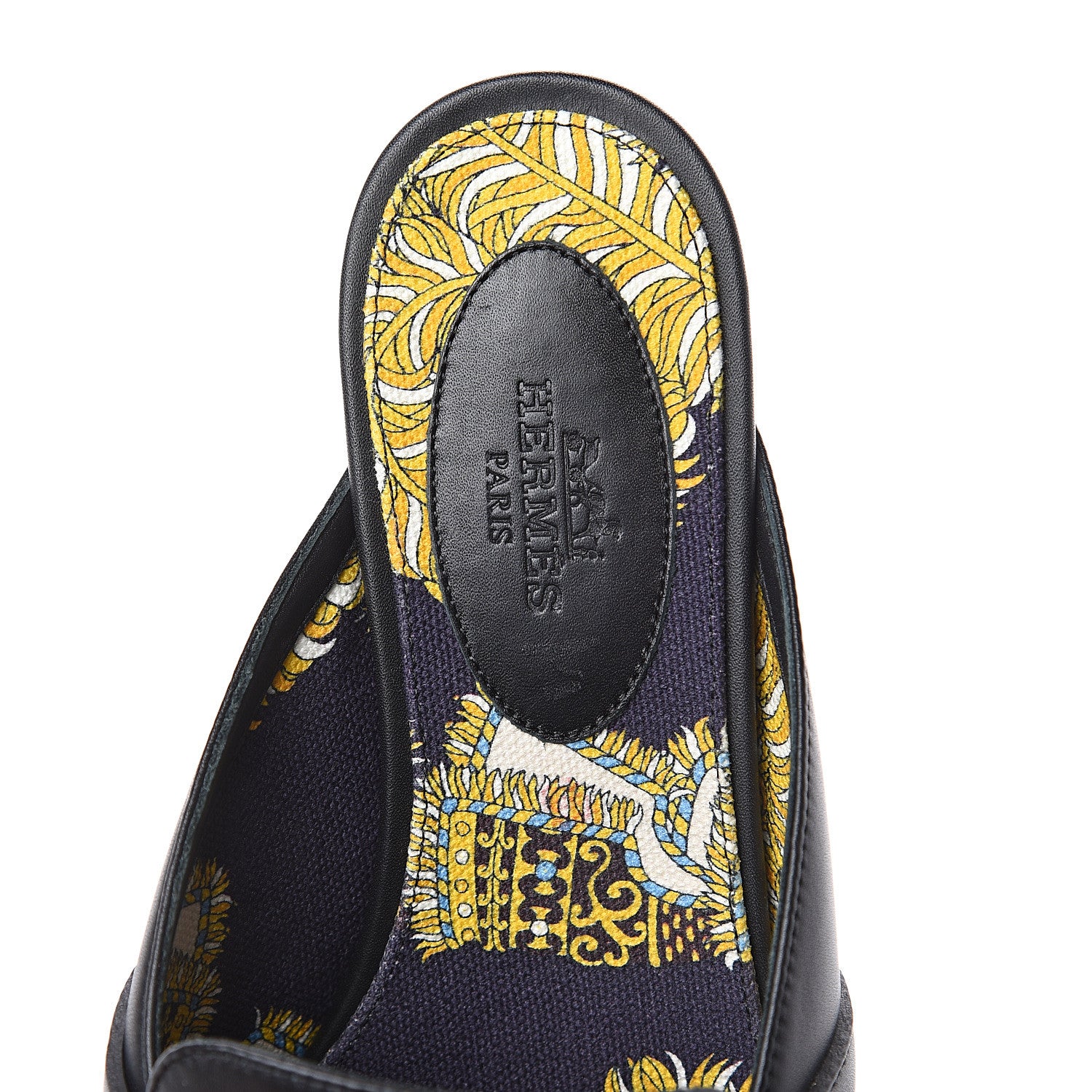 Hermes Calfskin Oz Mules 36 Black 4 of 7