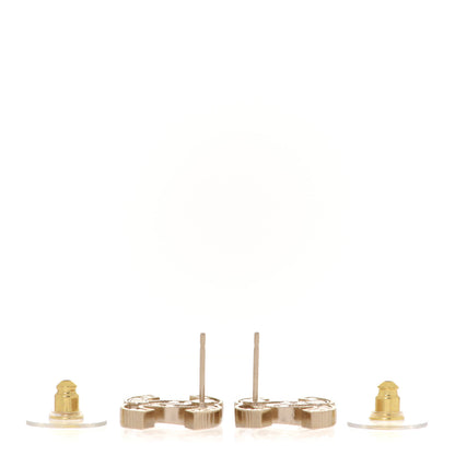 Chanel Pearl CC Earrings Gold 3 of 5