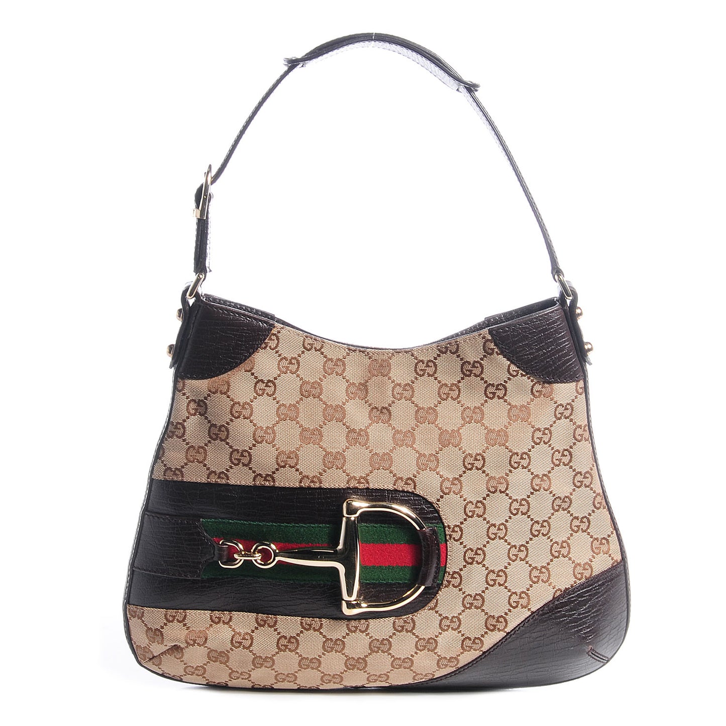 Monogram Hasler Hobo Dark Brown