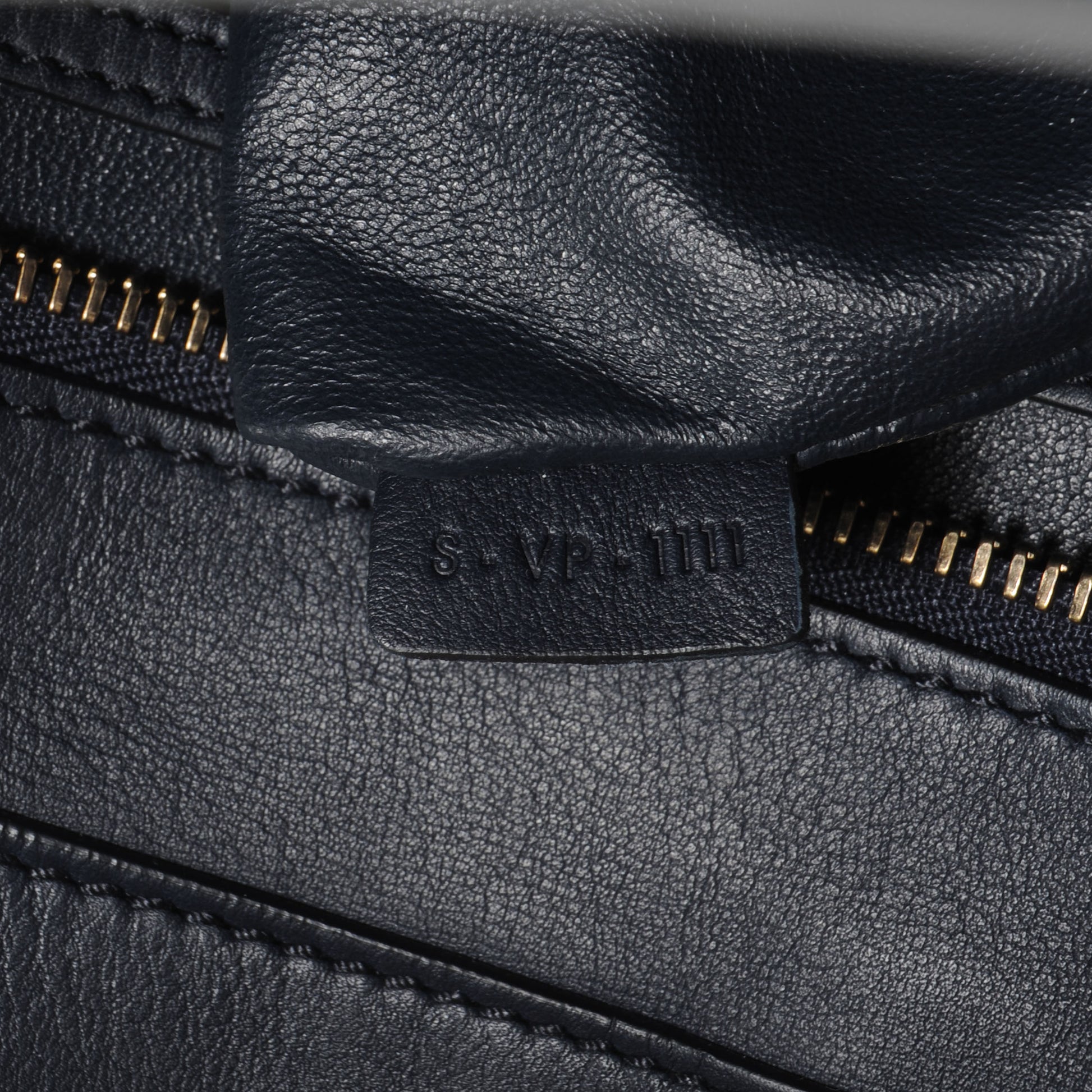 Celine Smooth Calfskin Mini Luggage Navy 7 of 9