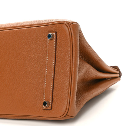 Hermes Togo Birkin 35 Gold 9 of 10