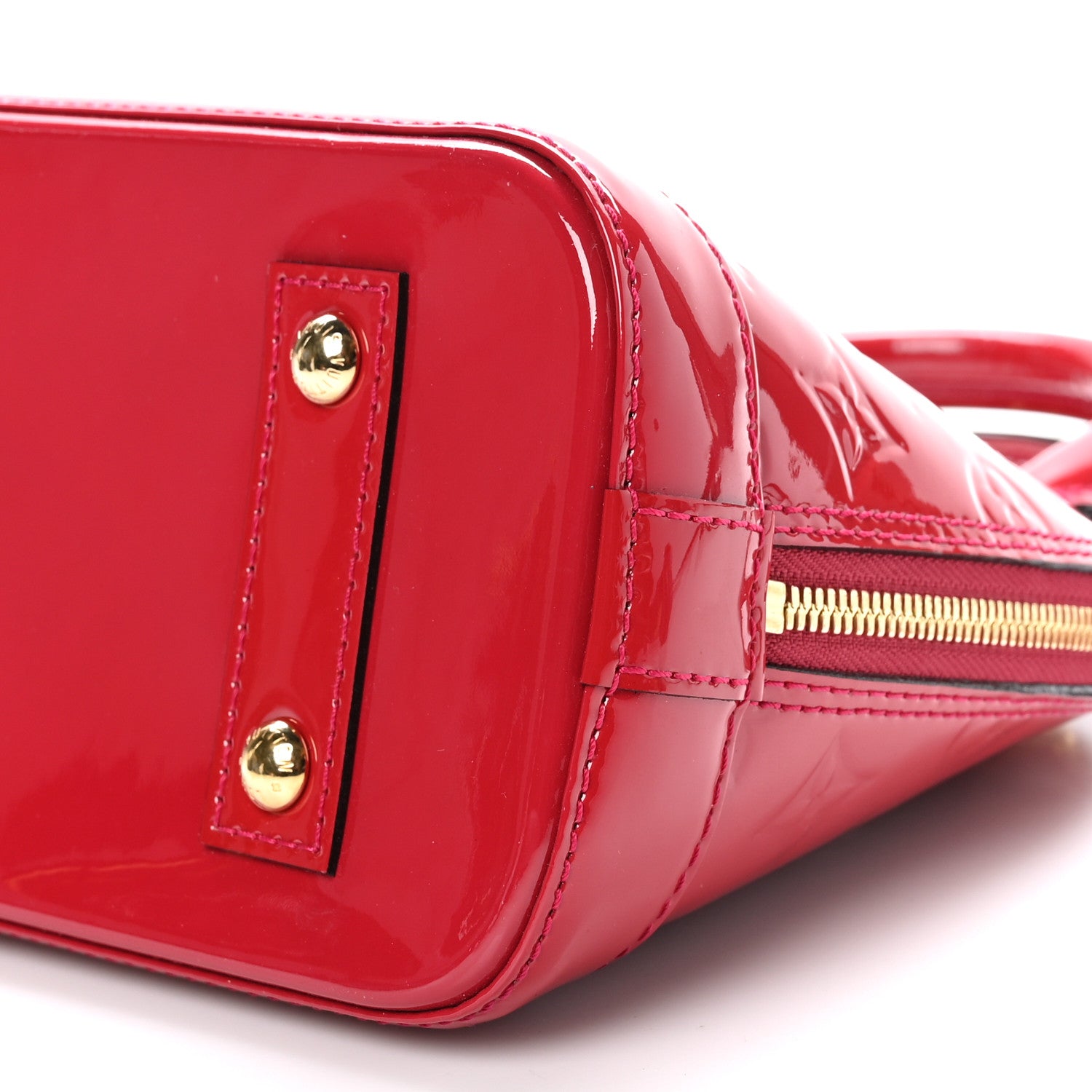 Louis Vuitton Vernis Alma BB Rose Indien 9 of 9
