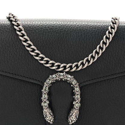 Gucci Calfskin Mini Dionysus Chain Wallet Black Black 10 of 16