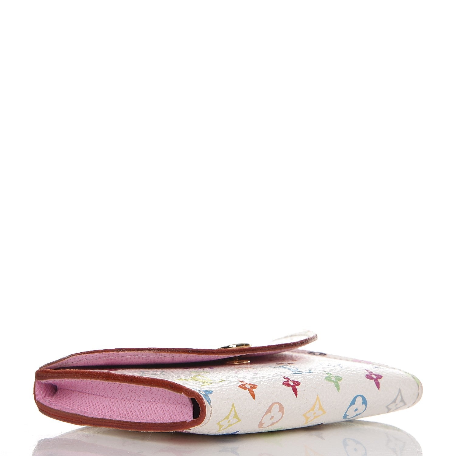 Louis Vuitton Monogram Multicolor Business Card Holder White 4 of 7