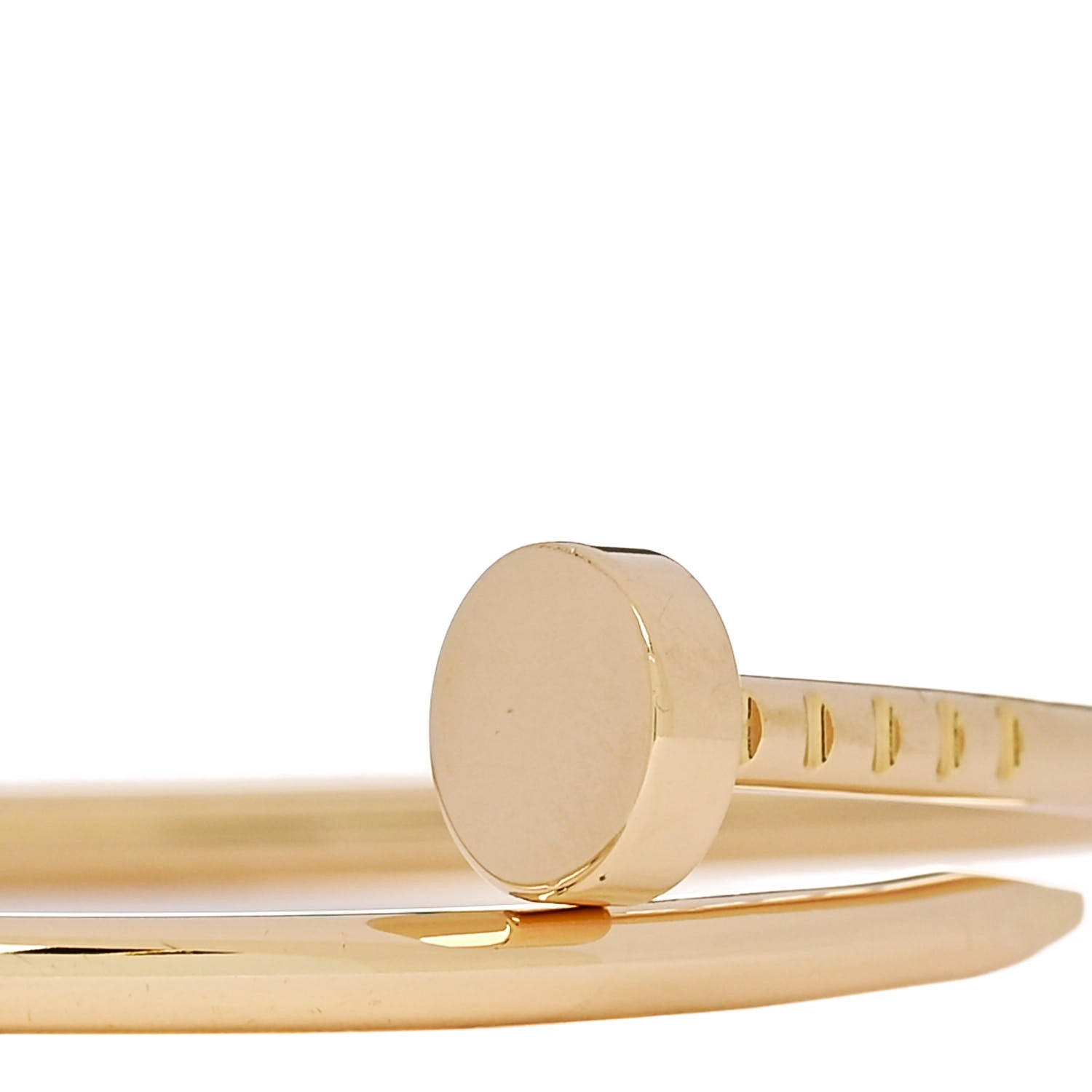 Cartier 18K Yellow Gold Small Juste Un Clou Bracelet 15 3 of 4