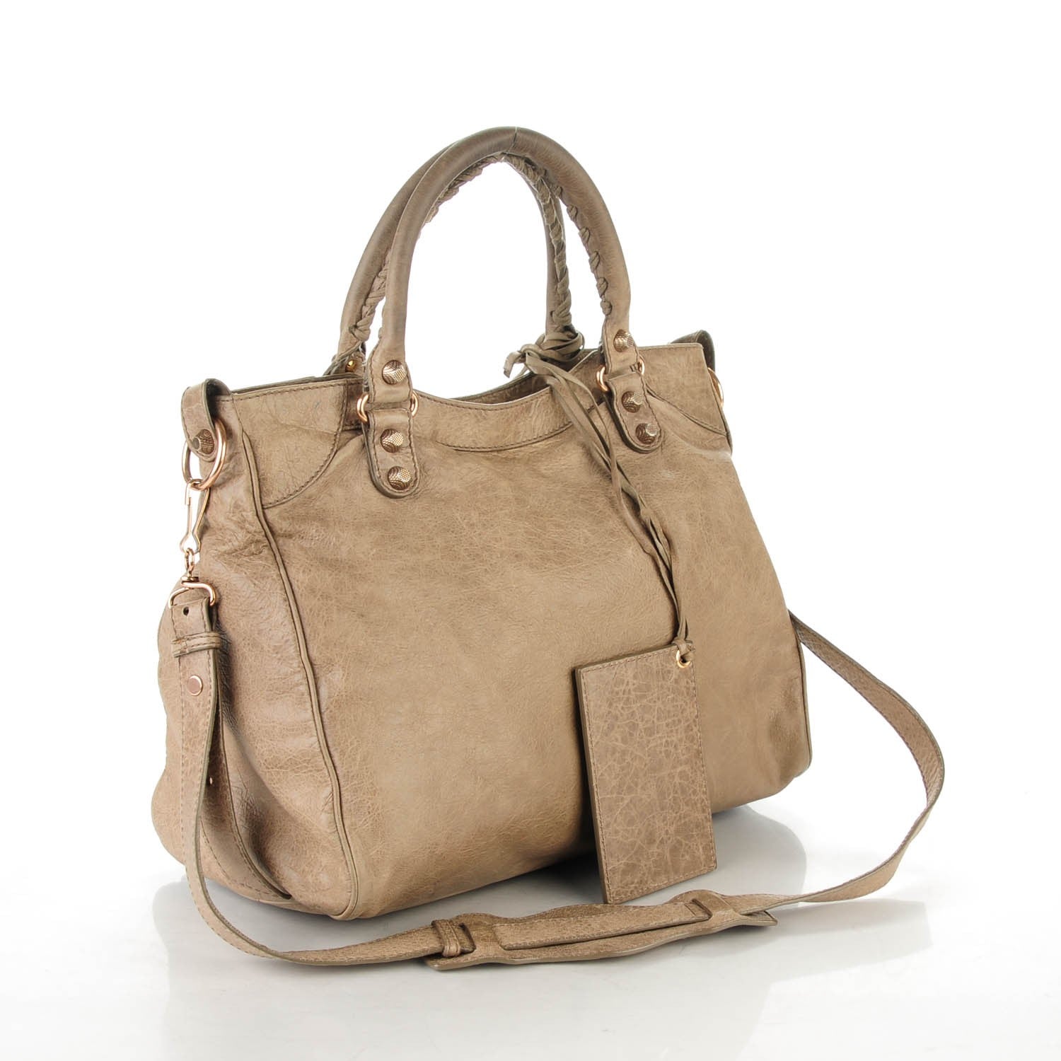 Balenciaga Agneau Giant 12 Rose Gold Hardware Velo Gris Poivre 3 of 12