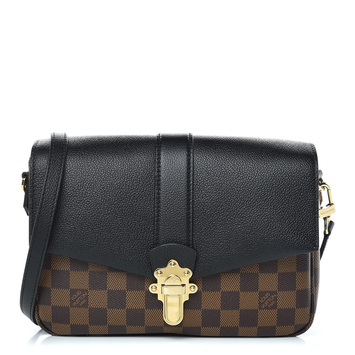 Louis Vuitton Damier Ebene Clapton Black 1 of 9