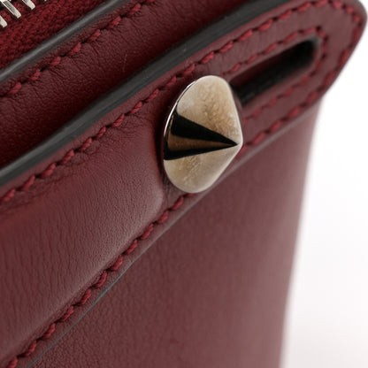 Fendi Vitello Dolce Mini By The Way Boston Bag Ciliegia 11 of 11