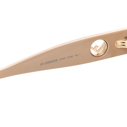 Fendi Acetate F is Fendi Sunglasses FF 0359/G/S Beige 5 of 7