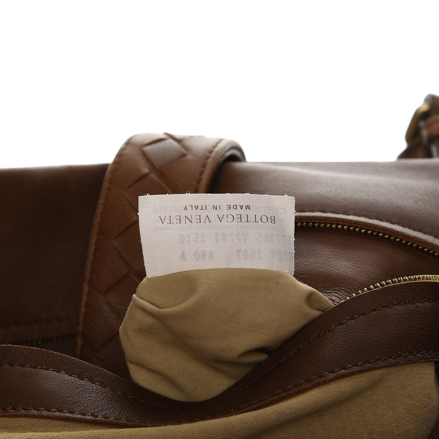 Nappa Intrecciato Medium Roma Tote Noce