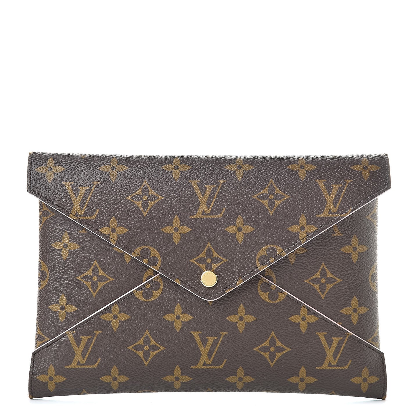 Monogram Large Kirigami Pochette Insert Rose Ballerine