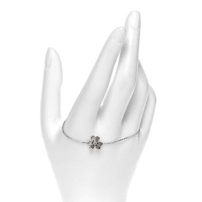 Van Cleef & Arpels 18K White Gold Diamond Mini Frivole Bracelet 2 of 6