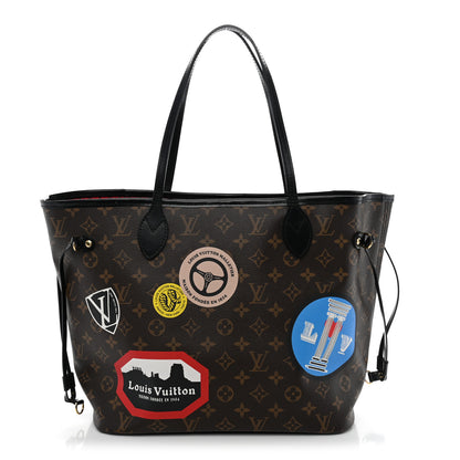 Louis Vuitton Monogram World Tour Neverfull MM 1 of 13