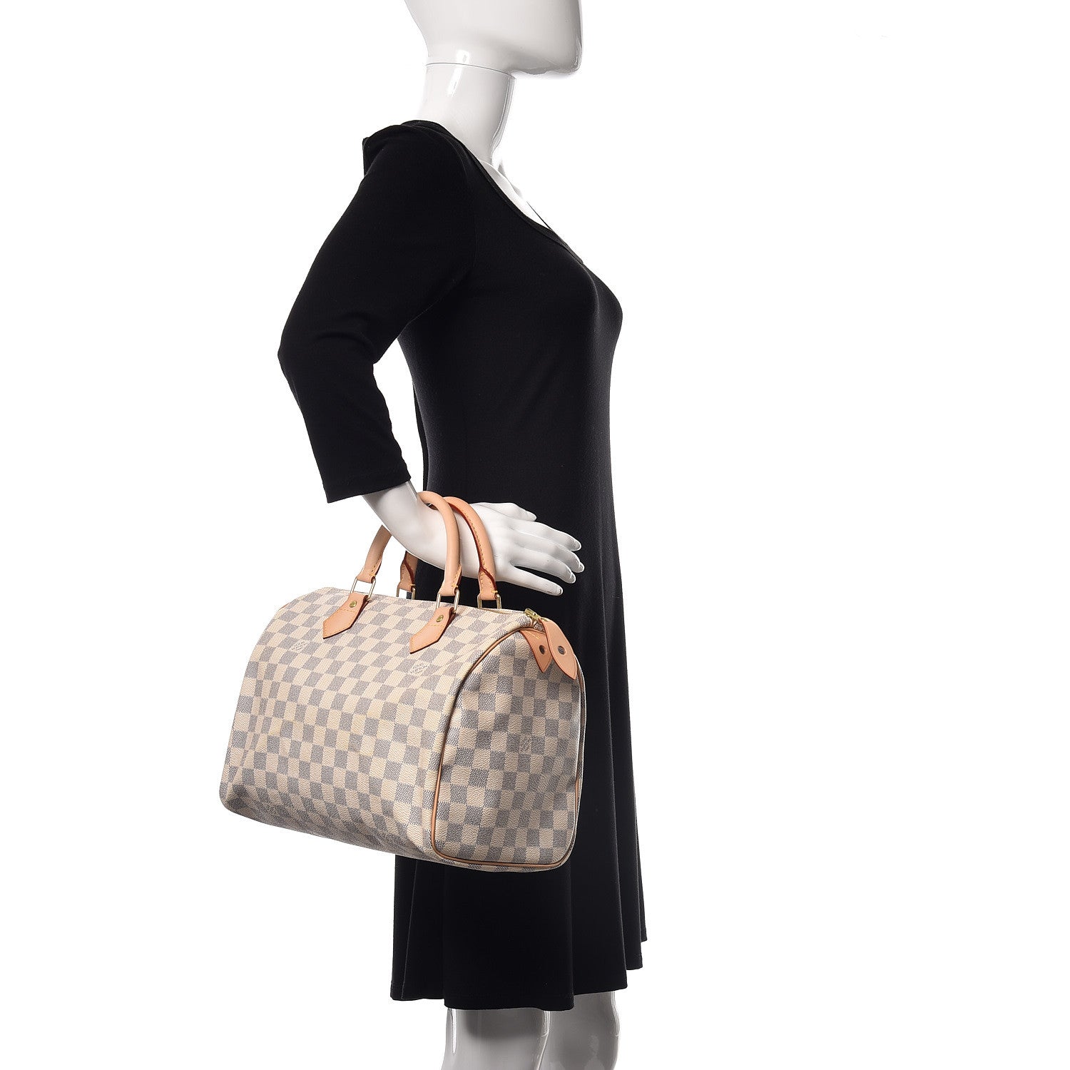 Louis Vuitton Damier Azur Speedy 30 2 of 9
