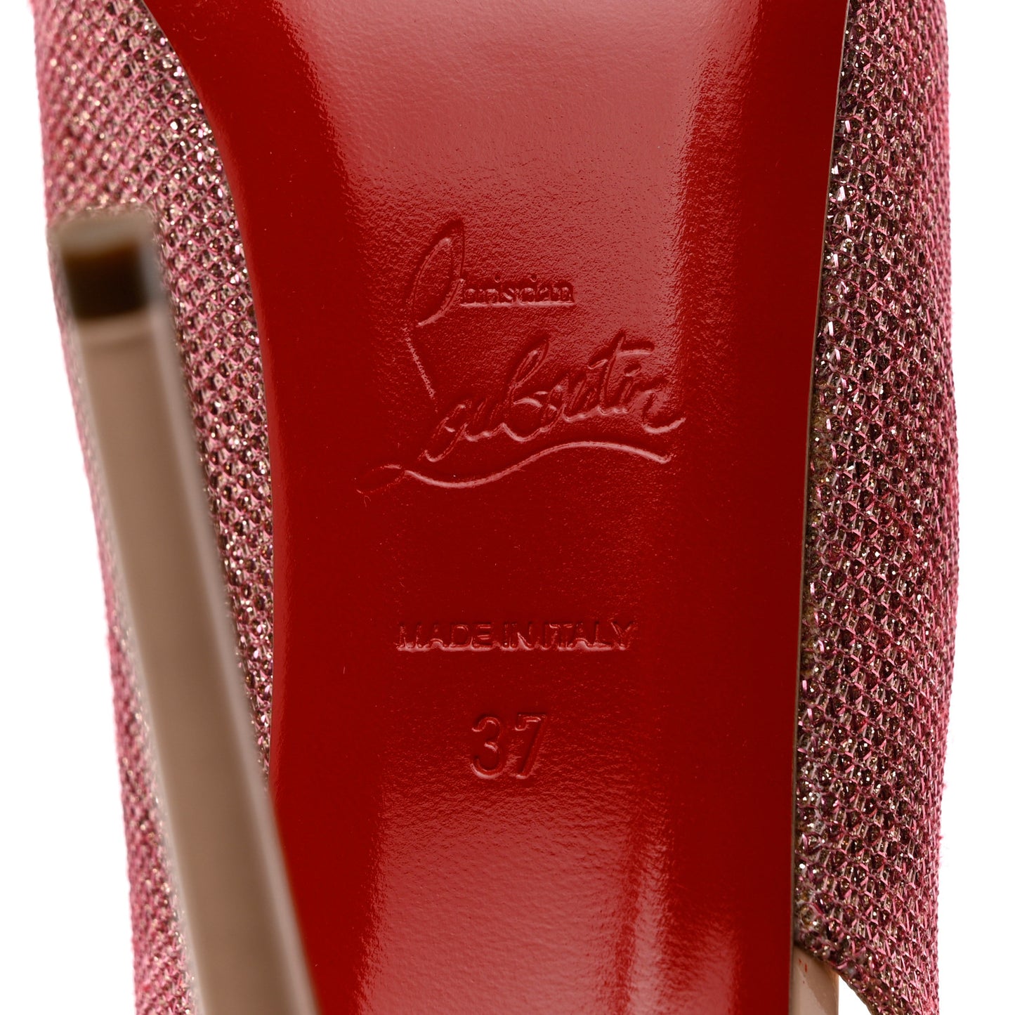 Glitter Private Number 120 Pumps 37 Poudre