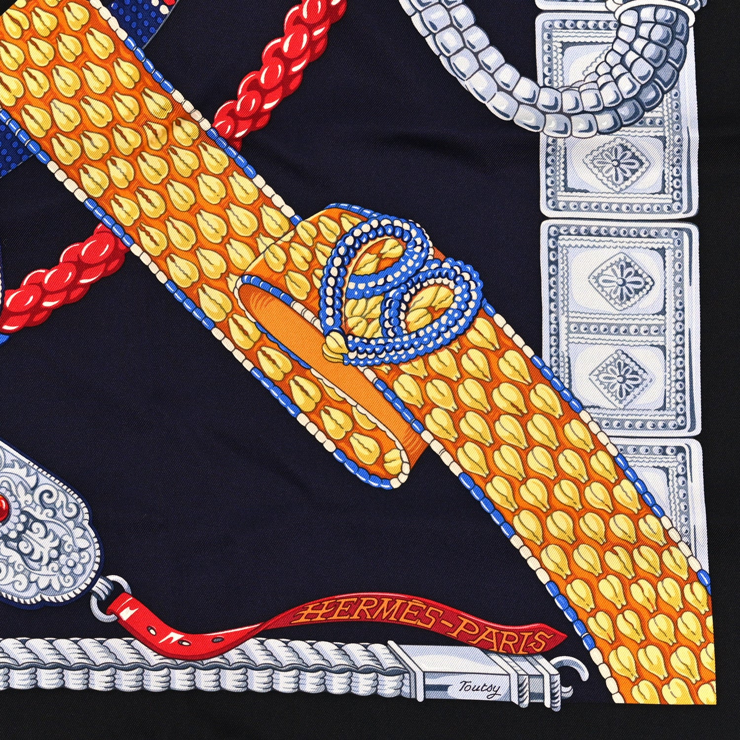 Hermes Silk Ceintures et Liens Scarf 90 2 of 3
