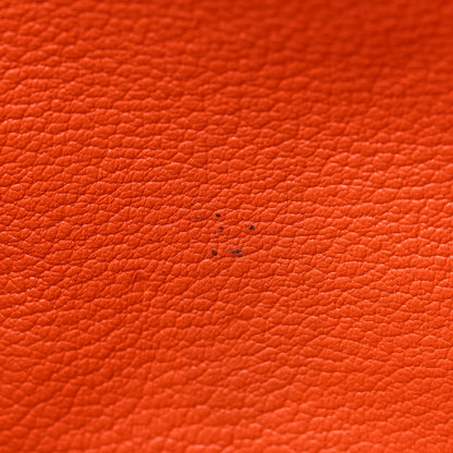 Hermes Ostrich Birkin 35 Orange 16 of 35