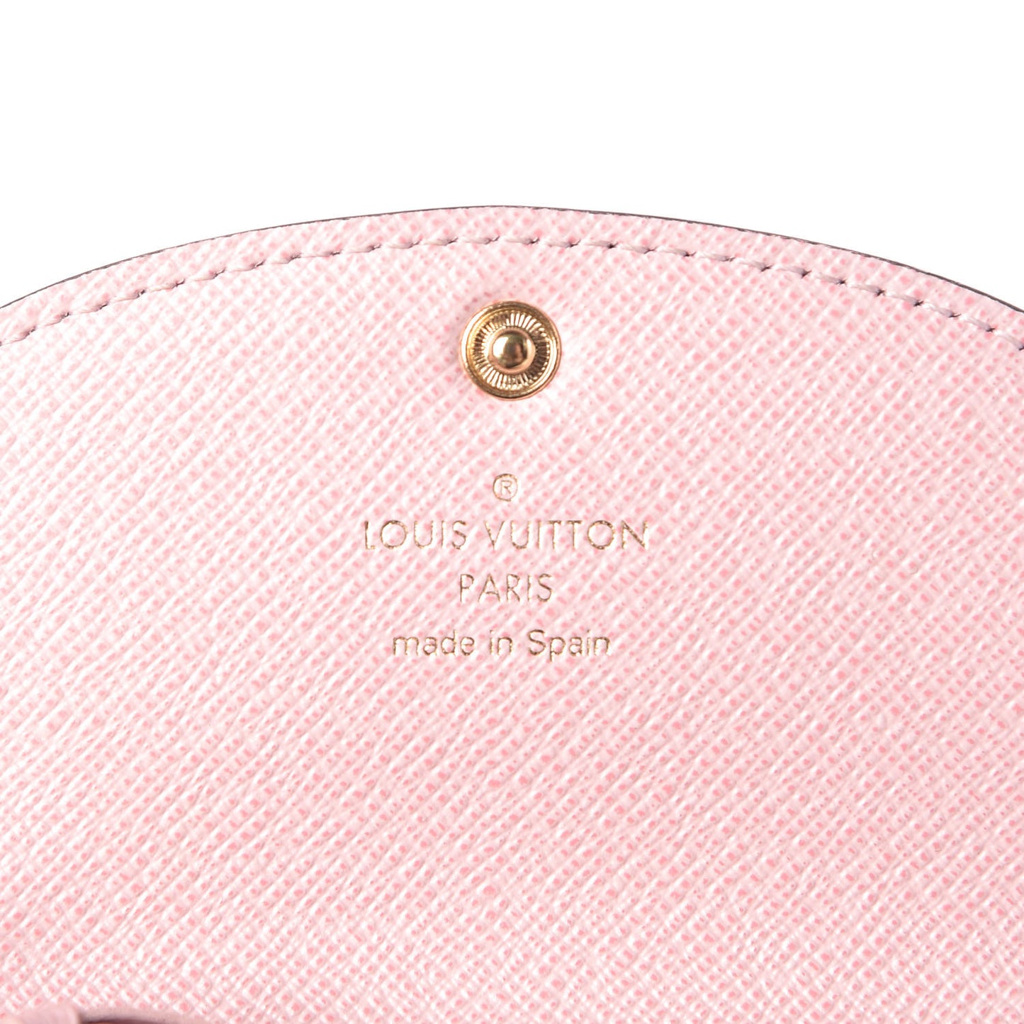 Monogram Rosalie Coin Purse Rose Ballerine