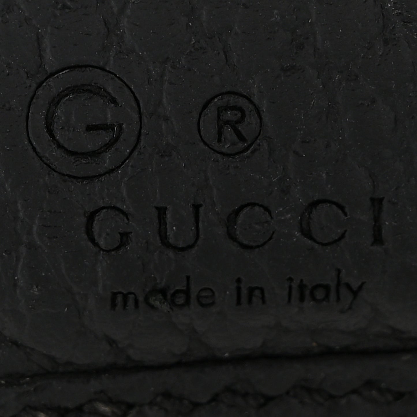 Dollar Calfskin Interlocking G French Wallet Black