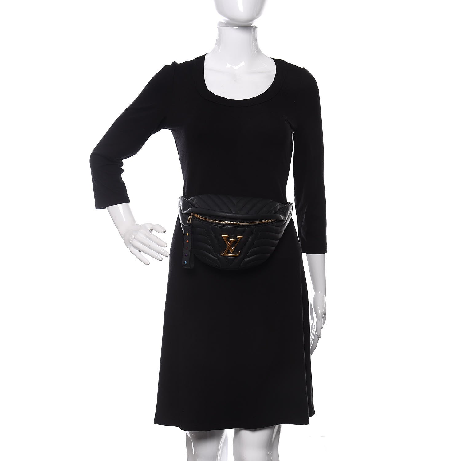 Louis Vuitton Monogram New Wave Bumbag Black 2 of 13