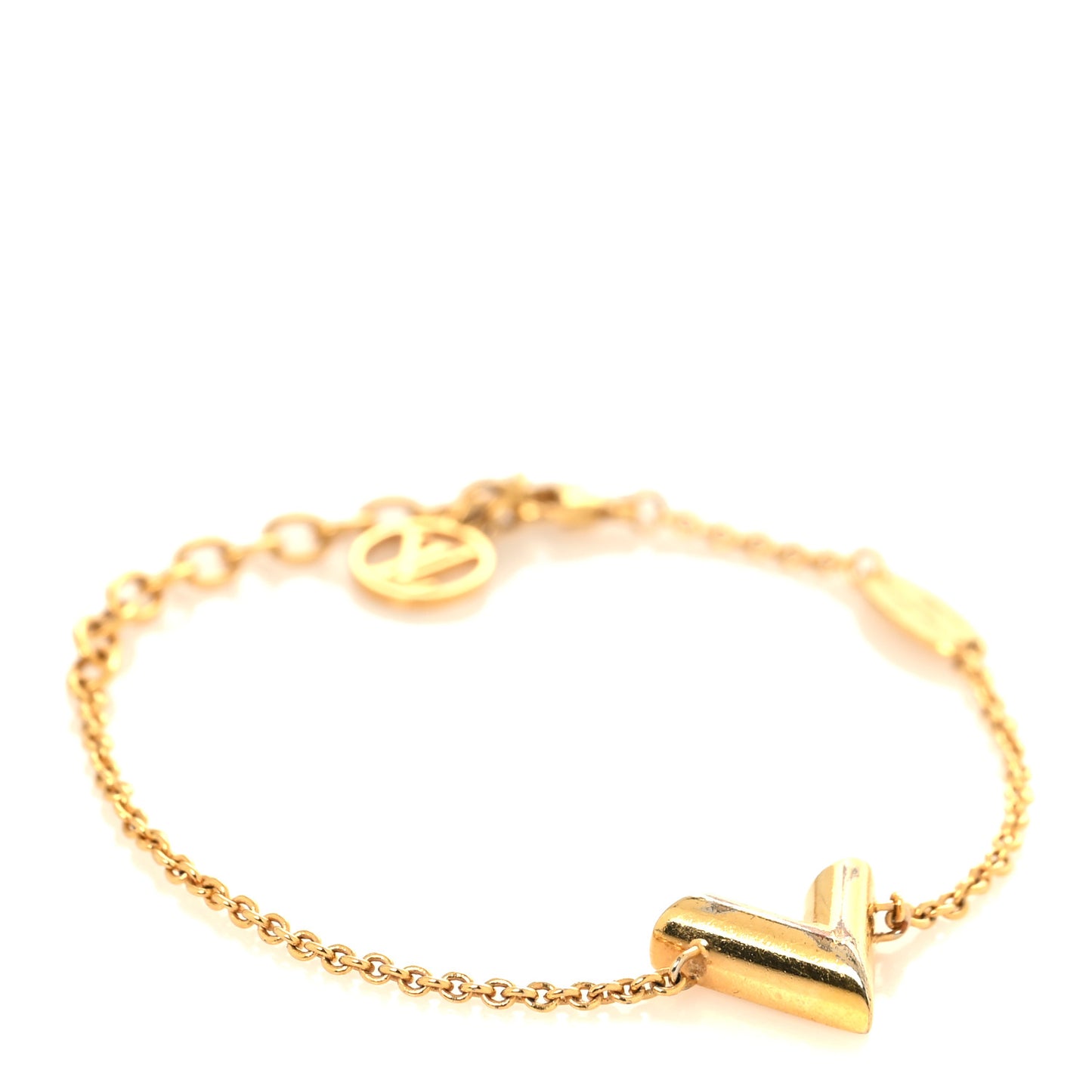 Essential V Supple Bracelet Gold