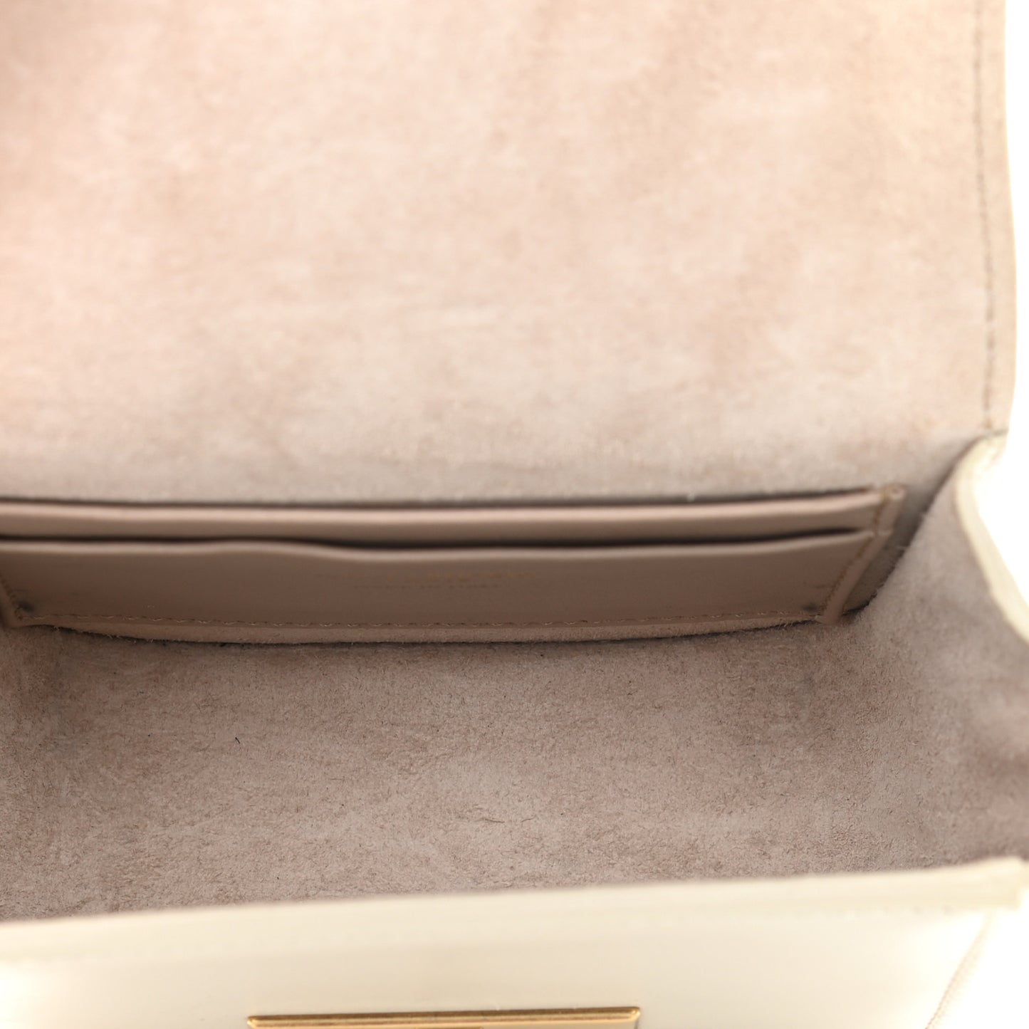 Smooth Calfskin Mini Betty Satchel Ivory