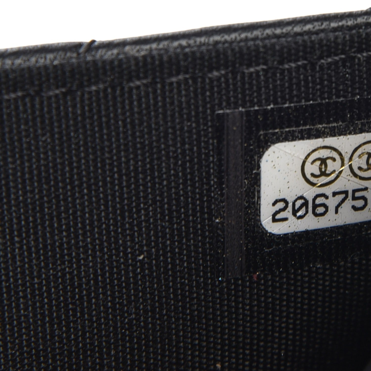 Chanel Lambskin Quilted Boy Wallet On Chain WOC Black 8 of 9