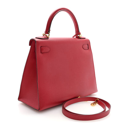 Hermes Epsom Kelly Sellier 28 Rouge Casaque 3 of 11