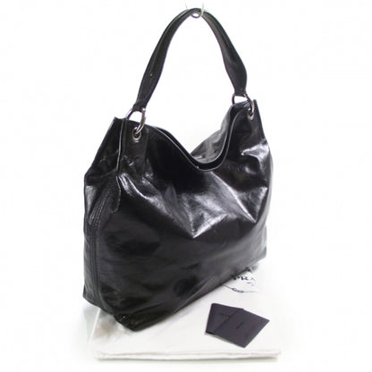 Prada Vitello Shine Hobo Black 3 of 11