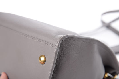 Saint Laurent Calfskin Small Classic Y Cabas Fog 16 of 17