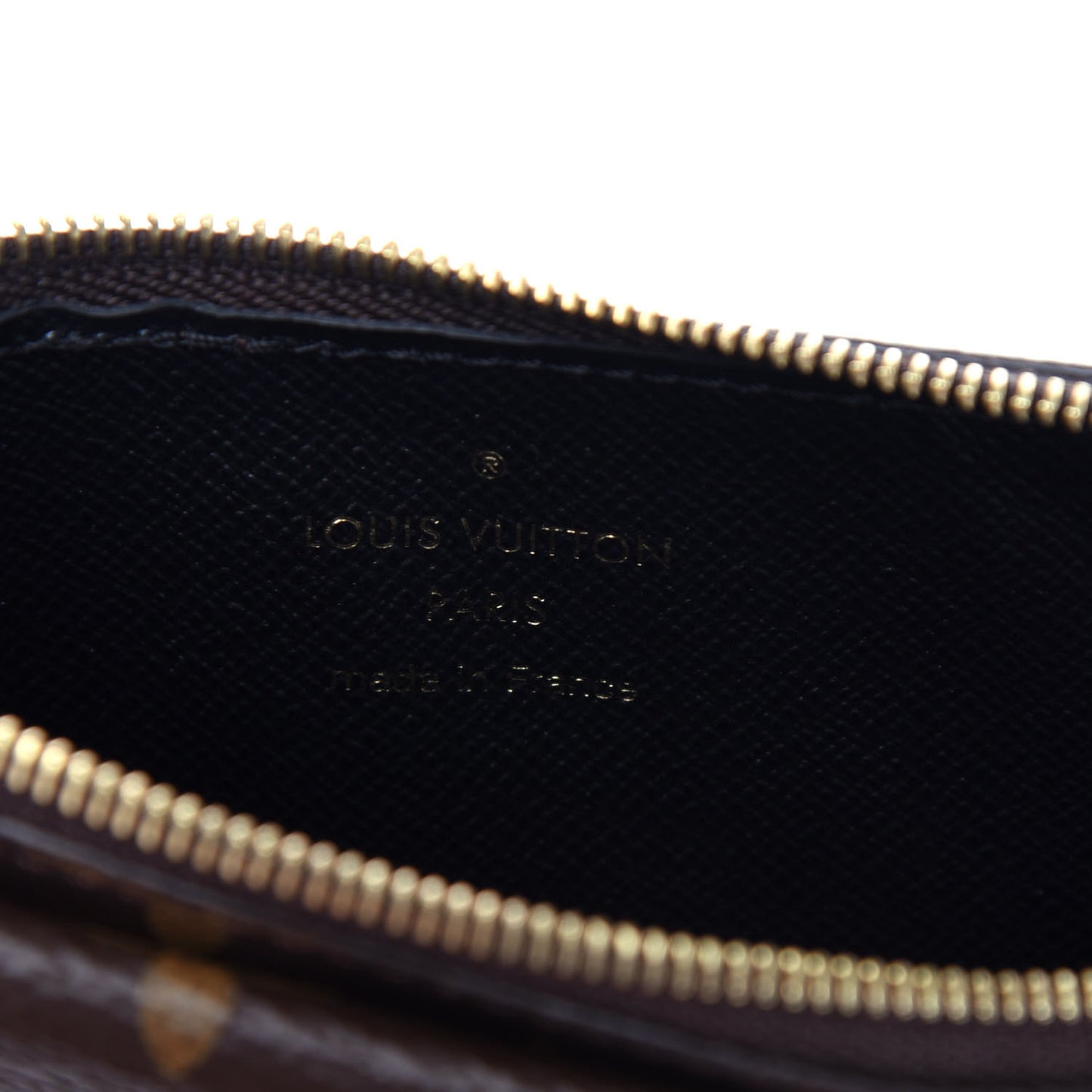 Monogram Recto Verso Card Holder Black
