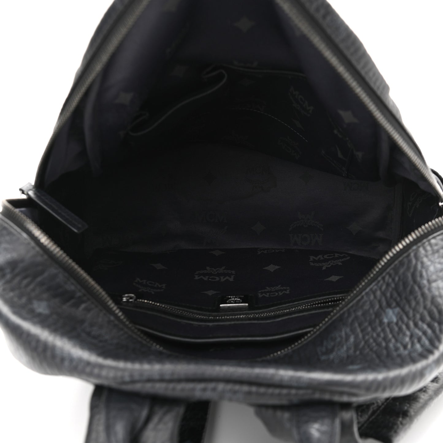 Visetos Medium Studded Dual Stark Backpack Black