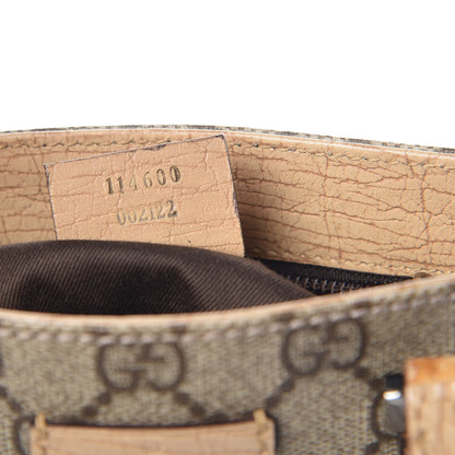 Gucci GG Supreme Monogram Mini Vertical Tote Beige 10 of 15