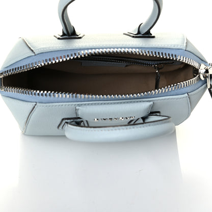 Givenchy Sugar Goatskin Mini Antigona Ice Blue 4 of 6