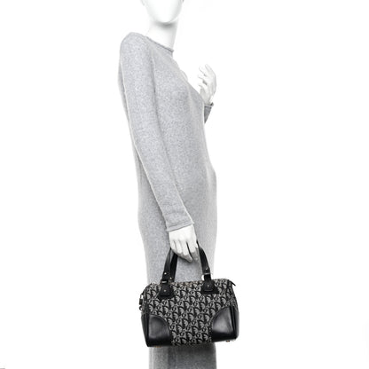 Christian Dior Monogram Boston Black 2 of 11