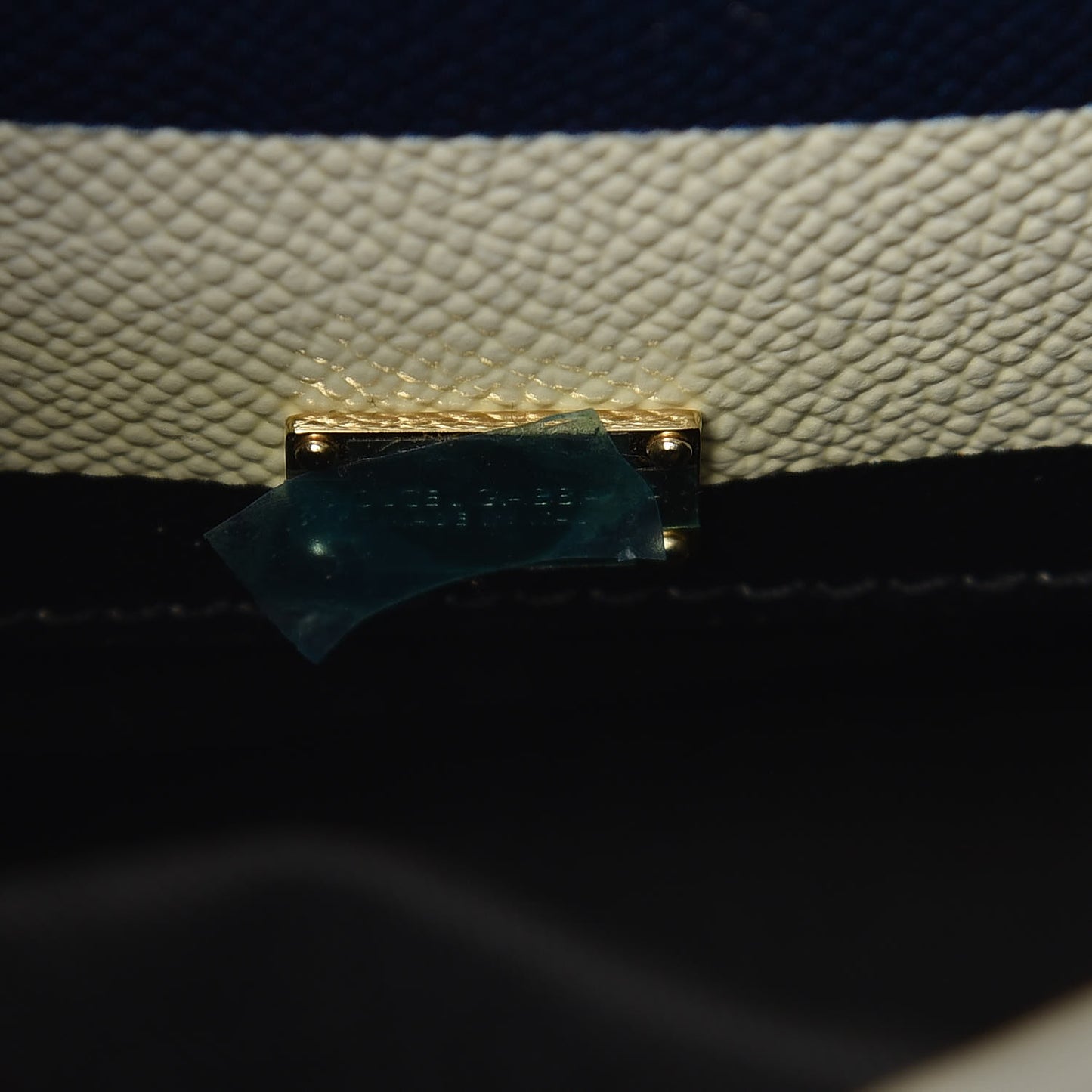 Dauphine Chevron Striped Medium Miss Sicily Satchel Blue