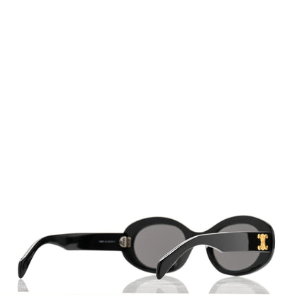 Celine Acetate Triomphe 01 Sunglasses CL 40194U Black 4 of 8