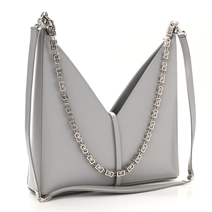 Givenchy Box Calfskin Small Cut Out Shoulder Bag Cloud Grey 2 of 8