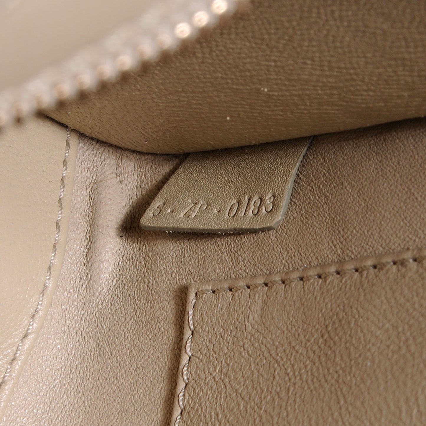 Satin Calfskin Nano Luggage Powder