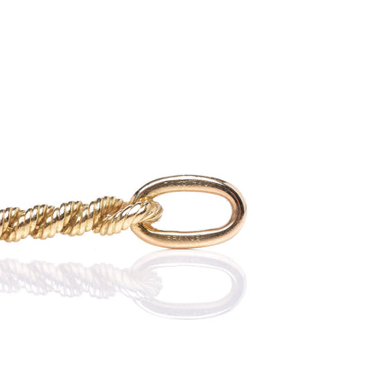 Tiffany 18K Yellow Gold Twist Rope Bracelet 4 of 7