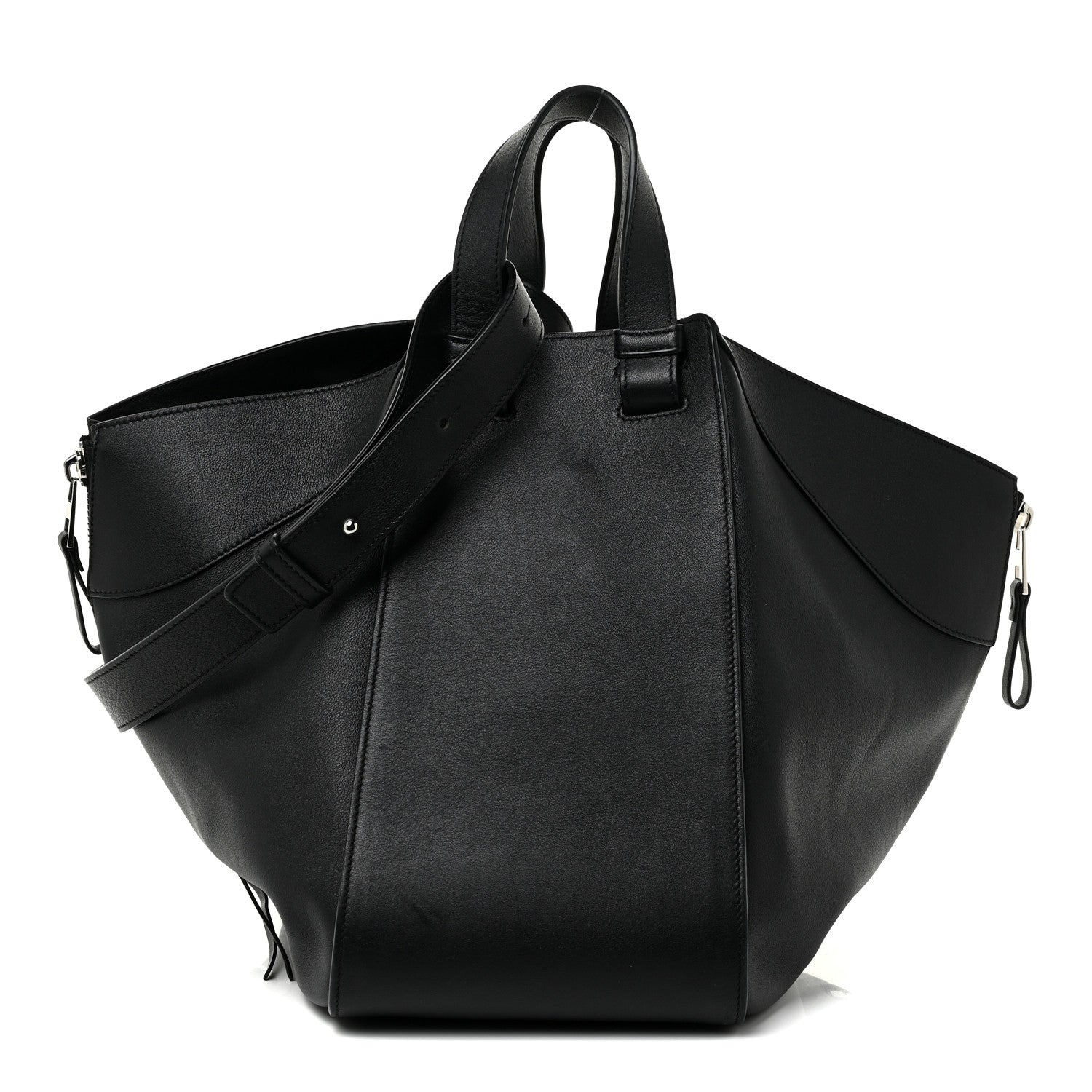 Loewe Calfskin Medium Hammock Shoulder Bag Black 1 of 20