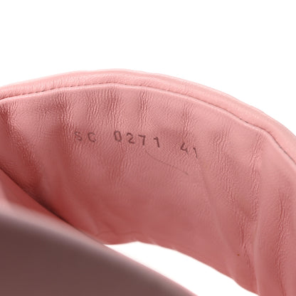 Louis Vuitton Lambskin Embossed Monogram Jumbo Flatform Mule Sandals 41 Rose Clair 9 of 9