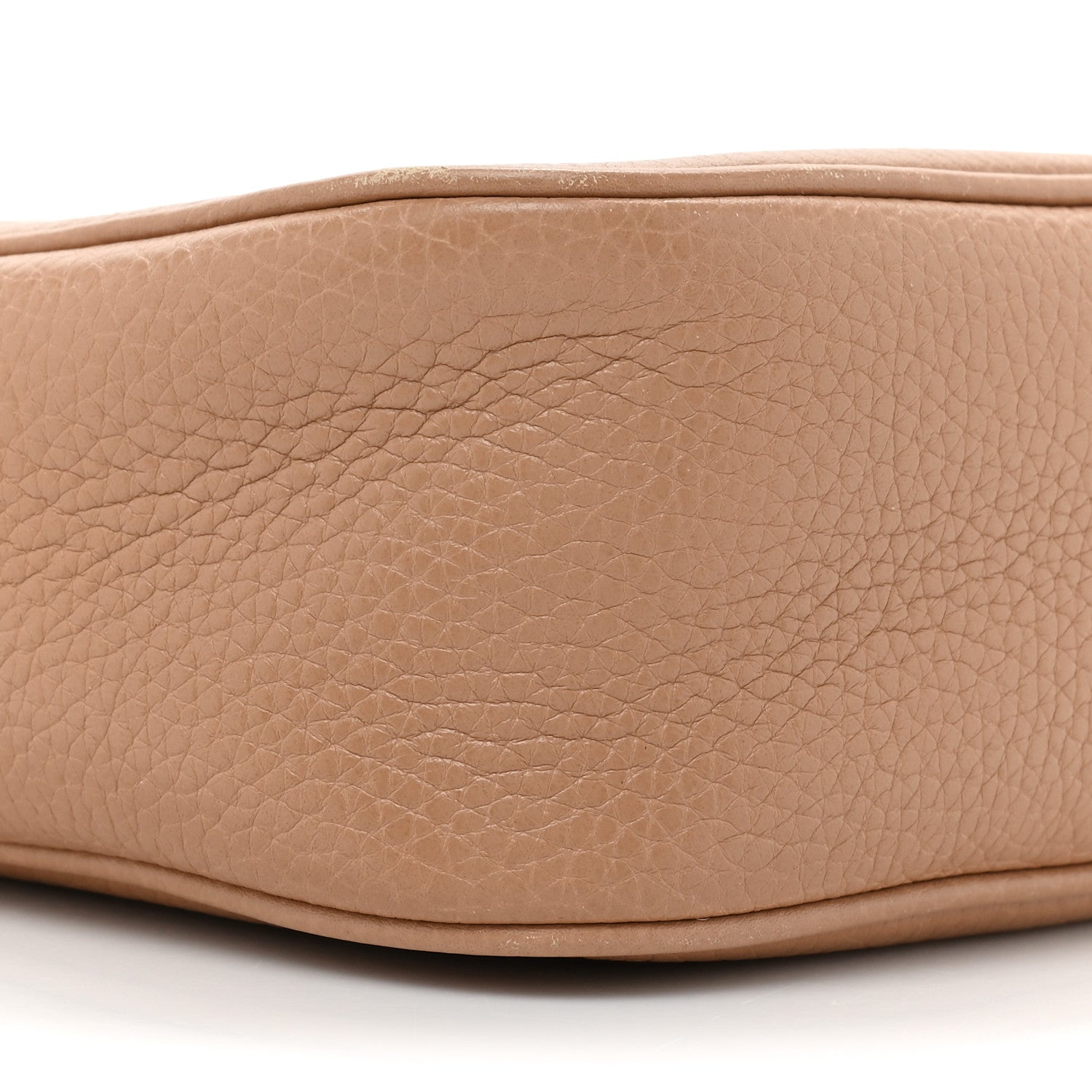 Gucci Pebbled Calfskin Small Soho Disco Bag Camelia 9 of 16